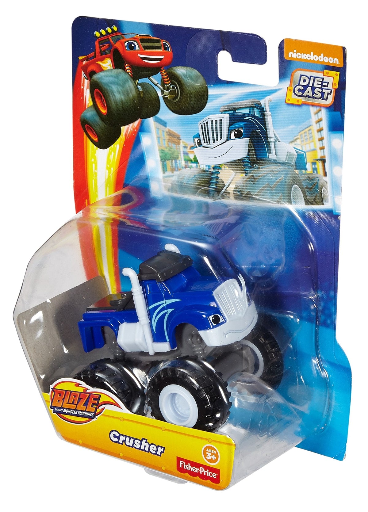 Fisher-Price Nickelodeon Blaze & The Monster Machines Crusher Core Die-Cast Truck
