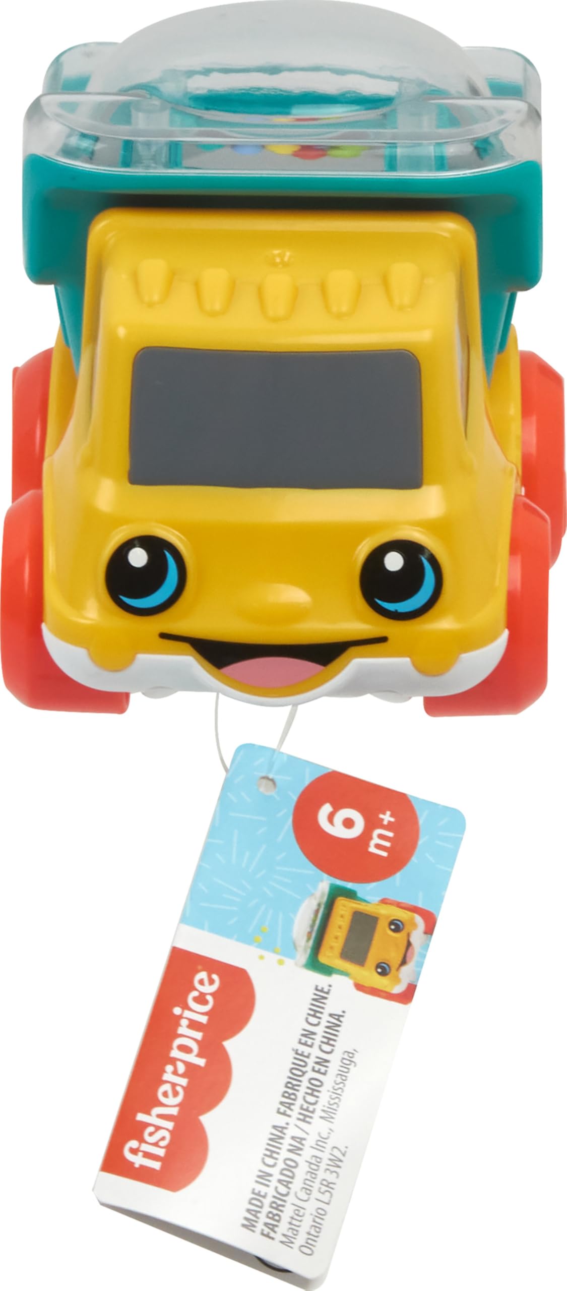 Fisher-Price Poppity Pop Dump Truck – Push-Along Toy for Babies 6+ Months