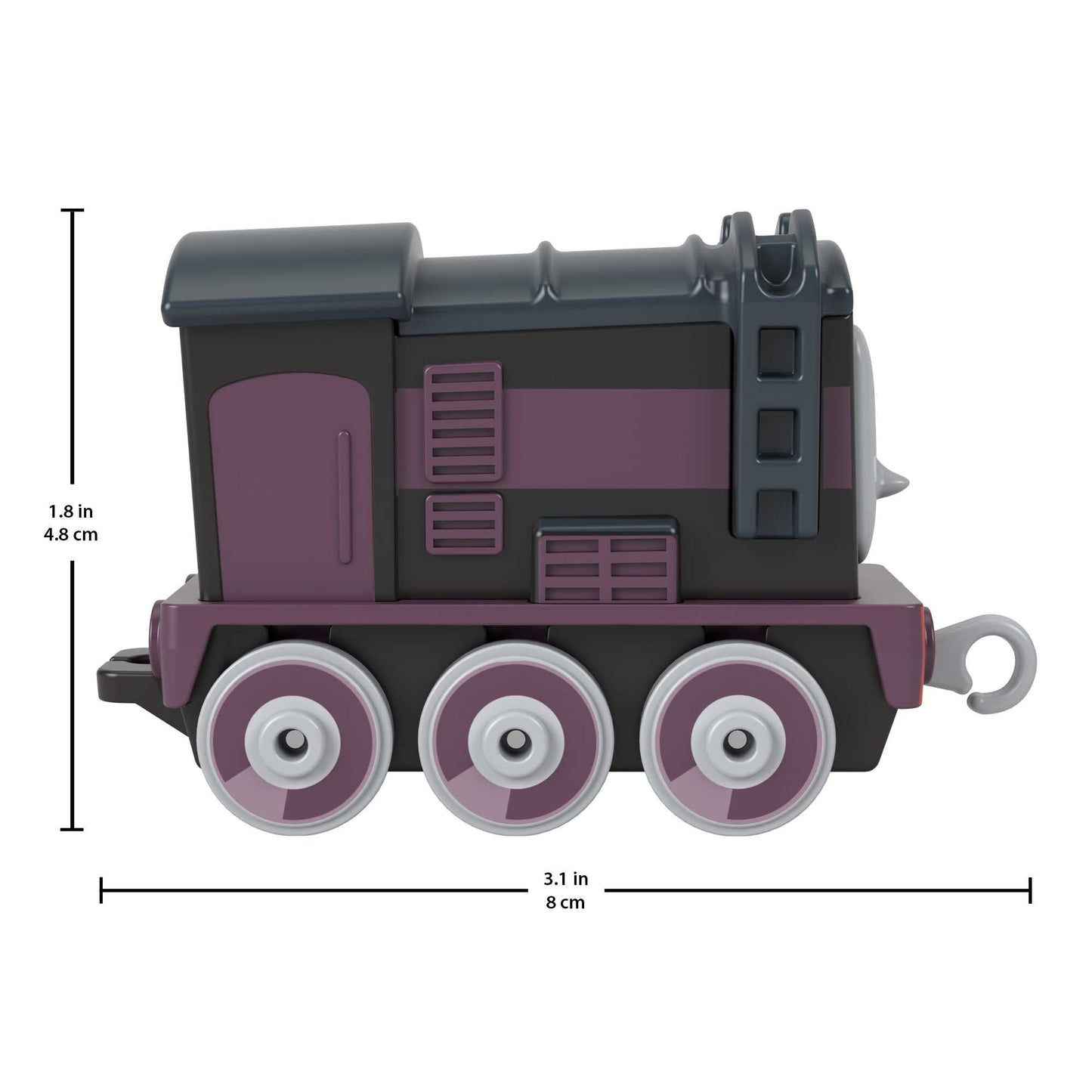 Thomas & Friends Diesel Diecast Push-Along Engine – Fisher-Price (8 cm)