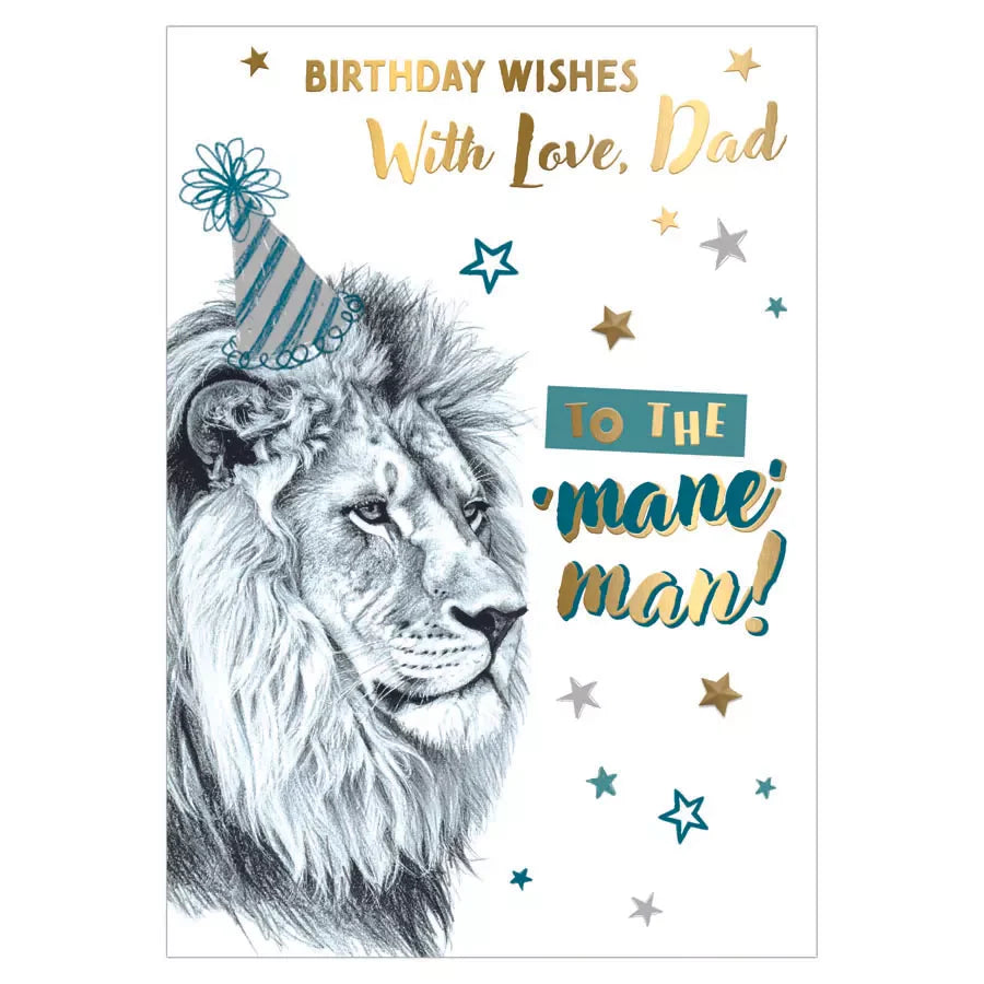 birthday wishes with love dad to the mane man