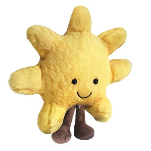 FJQZHA Moon Sun Plush Toy – Soft Moon & Sun Plush for Kids