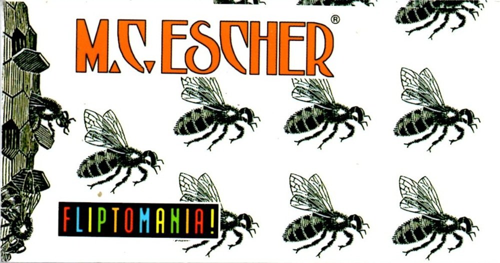 Fliptomania M.C. Escher Flipbook — Metamorphosis II Animation in Your Hands