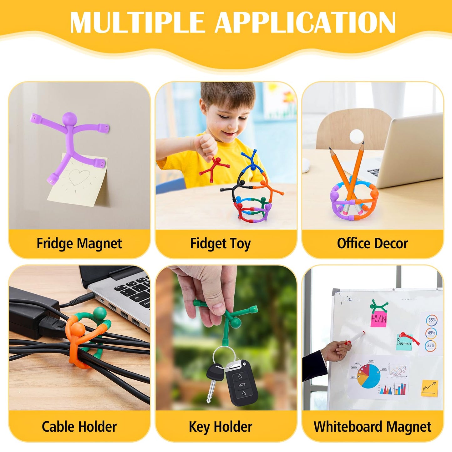 FloraSea 30-Piece Magnetic Travel Toys – Easter Basket Stuffers for Kids
