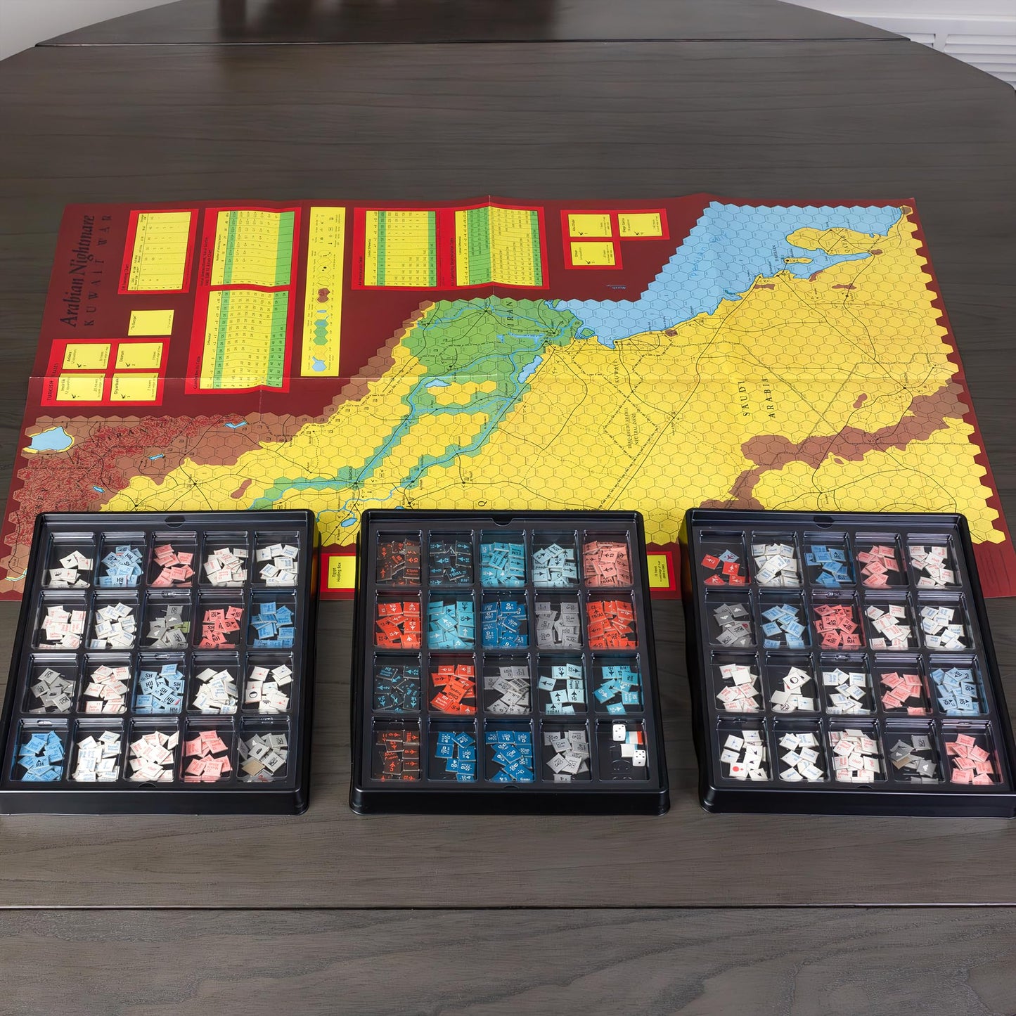 Flying Buffalo Game Piece Counter Trays (5-Pack) – Stackable War & Board Game Organizer | Aegis Collection