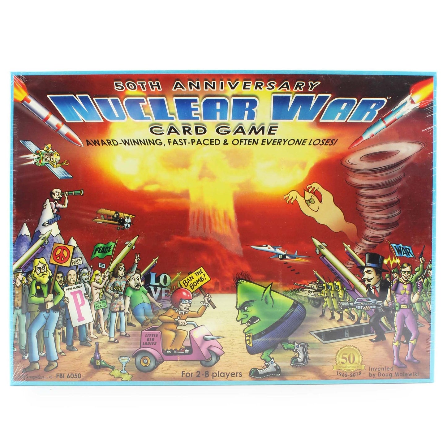 Flying Buffalo Nuclear War Card Game - 50th Anniversary Edition (Sci-Fi Theme)