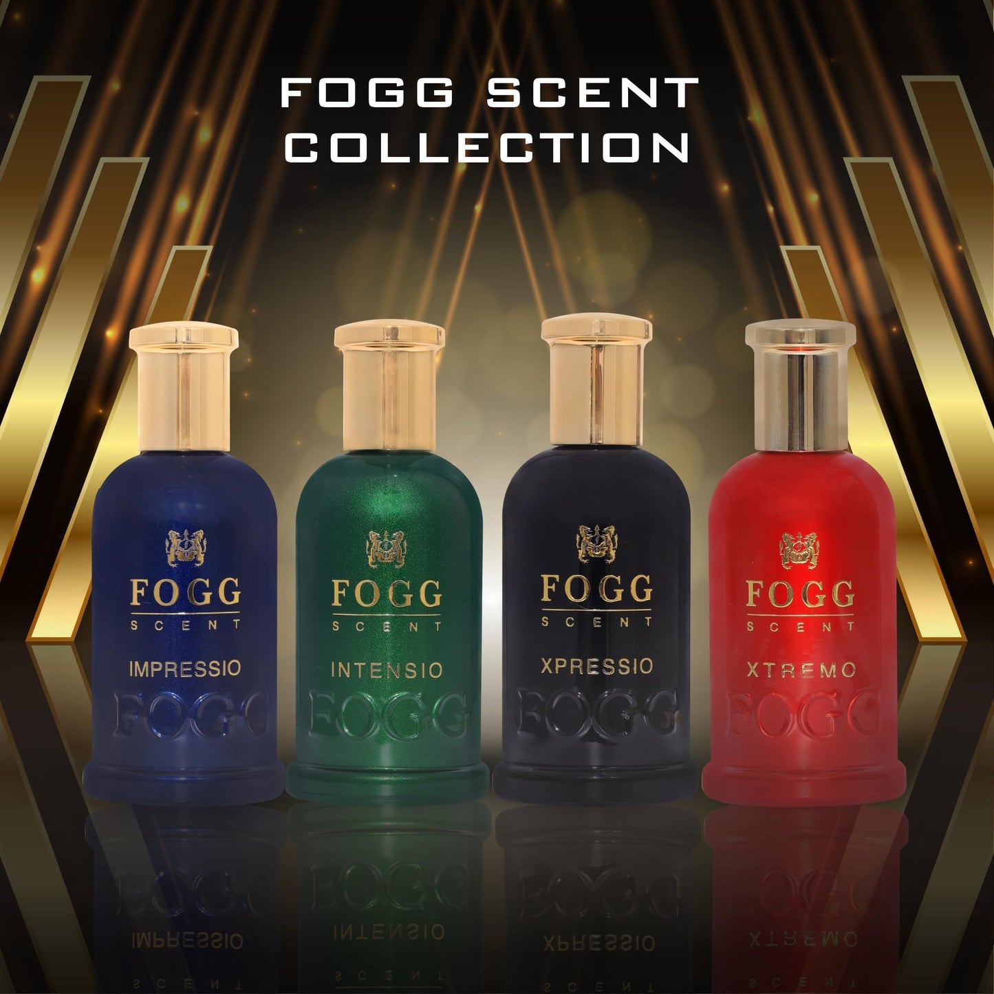 FOGG Scent Xtremo Eau de Parfum for Men – Fresh Spicy Citrus, Leather & Musk | 100 ml | Long-Lasting EDP