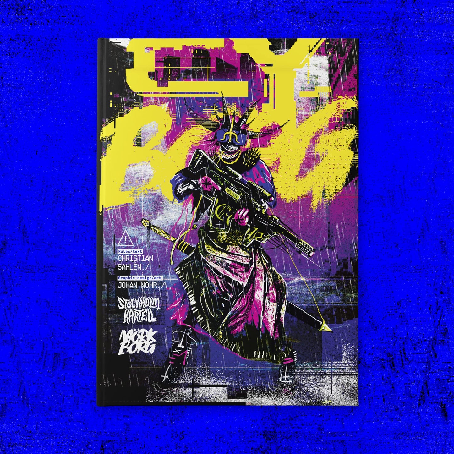 Free League CY_BORG Core Rulebook – Hardback Purple, SciFi Tabletop RPG