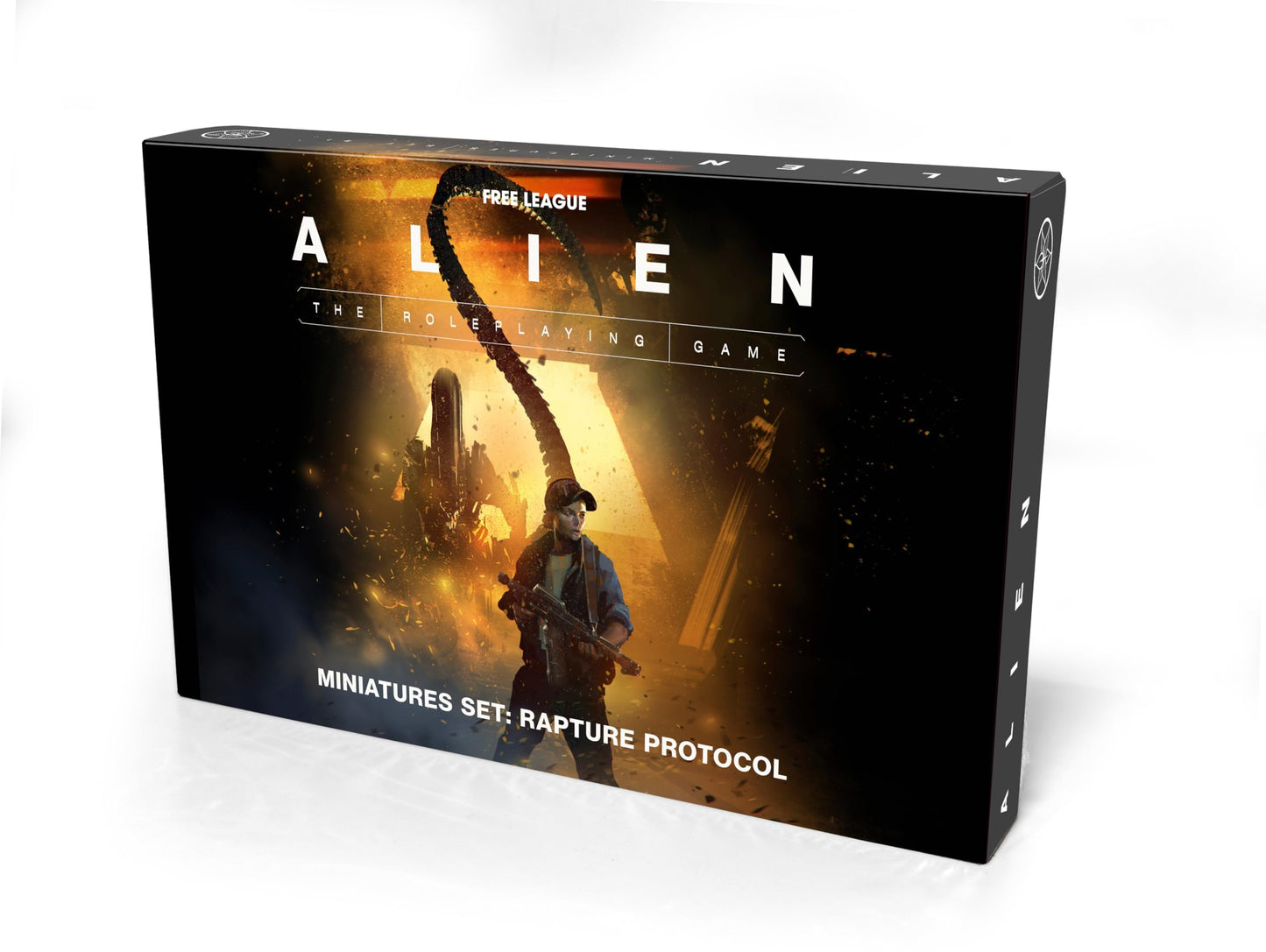Free League Alien RPG Miniatures Set: Rapture Protocol – 20 Figures for Cinematic Sci-Fi Horror Tabletop