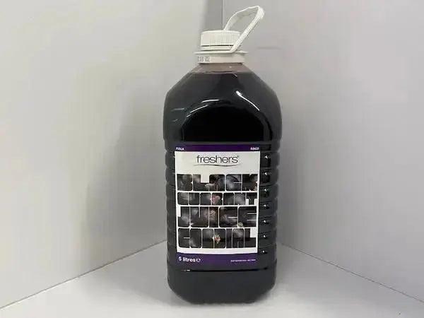 Freshers Blackcurrant Juice Cordial 5 Liters