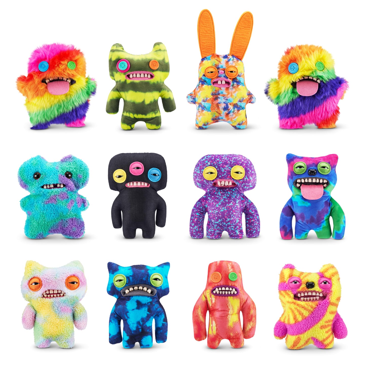 Fuggler Laboratory Misfits by ZURU – 9-Inch Plush Collectible Monsters