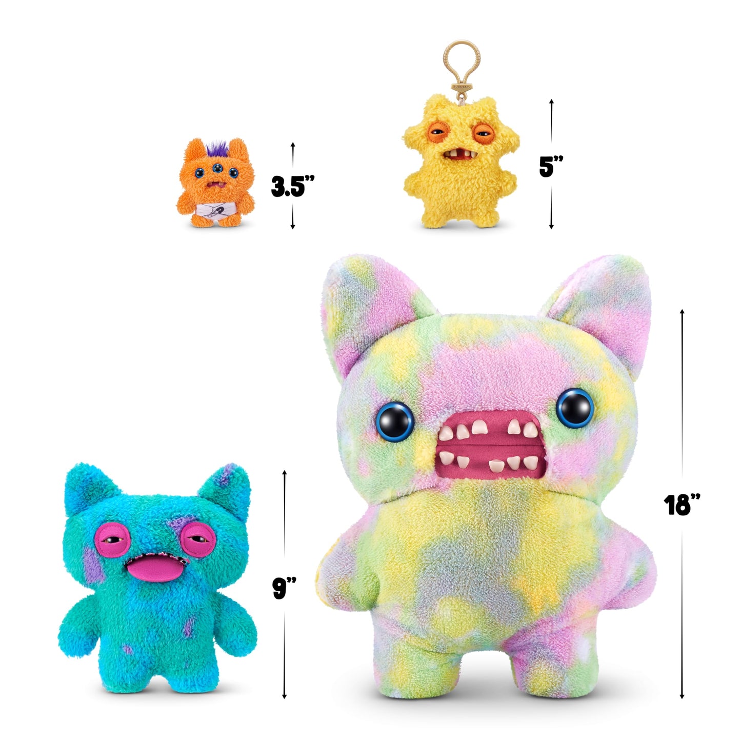 Fuggler Fugg Life 22 cm Plush Toy (Chum Chum) – Funny Ugly Monster by ZURU