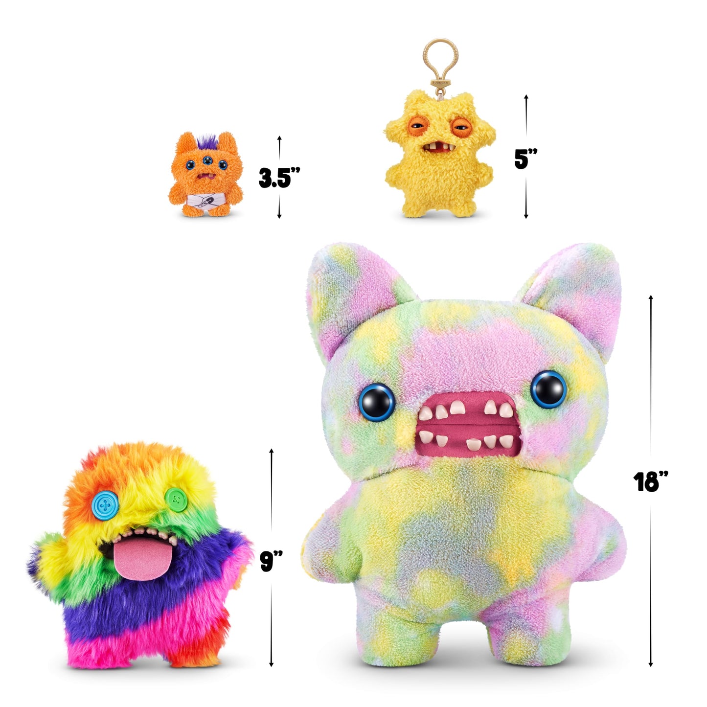 Fuggler Laboratory Misfits by ZURU – Funny Ugly Monster Plush (Oogah Boogah)