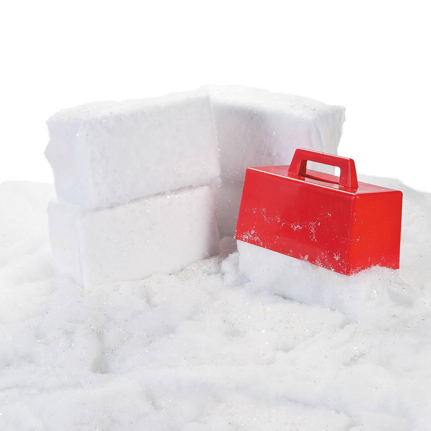 Snow Fort Building Block Kit | Beach Sand Toys and Castle Molds by FUN LITTLE TOYS
