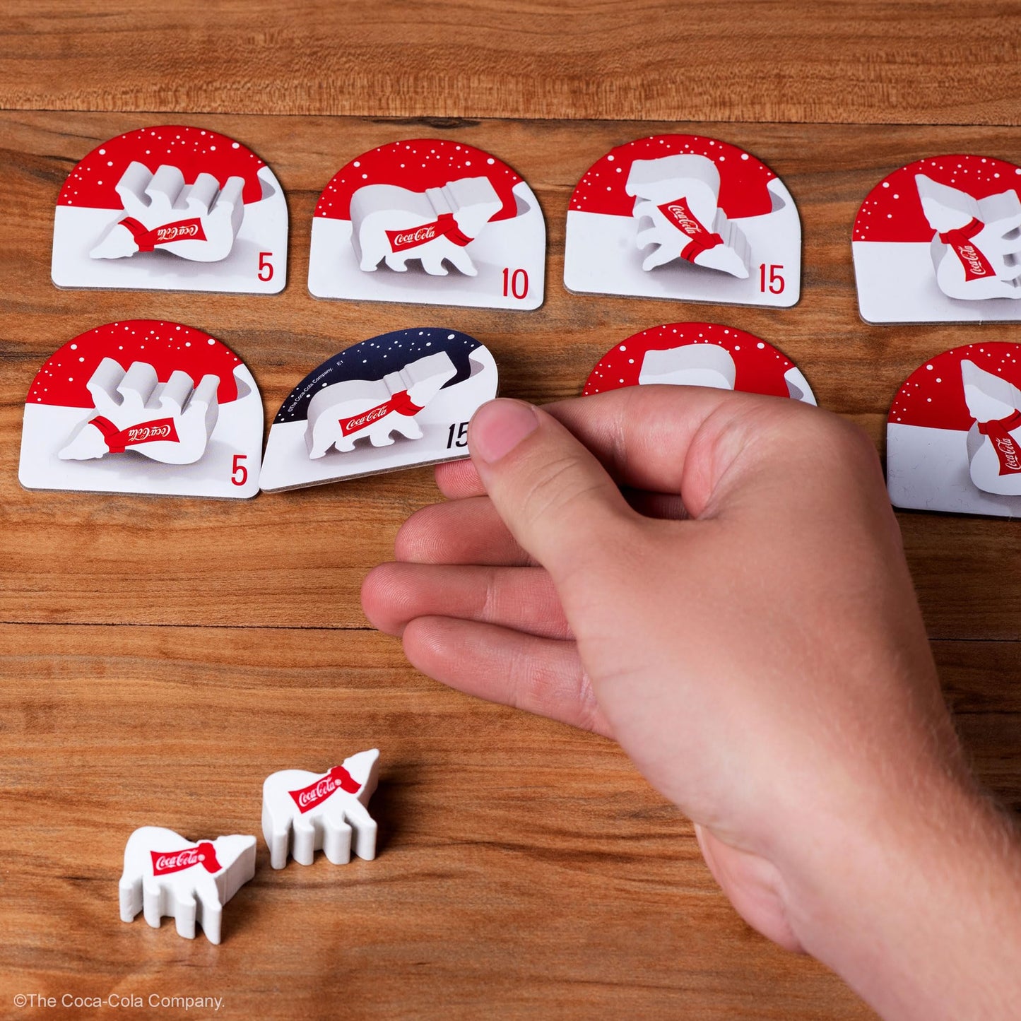 Funko Coca-Cola Polar Rollers Game for 2-6 Players | 15-Minute Holiday Fun