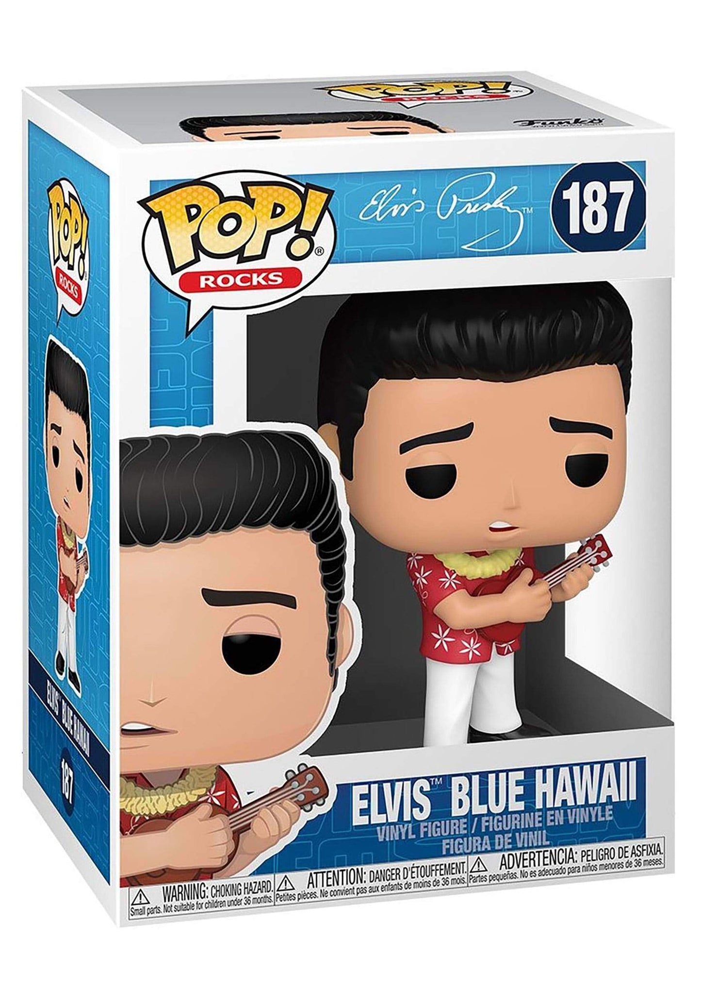 Funko Pop! Rocks: Elvis - Blue Hawaii | Collectible Vinyl Figure