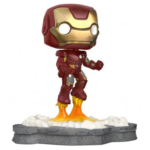 Funko Pop! Deluxe Iron Man – Avengers Assemble Series | Amazon Exclusive