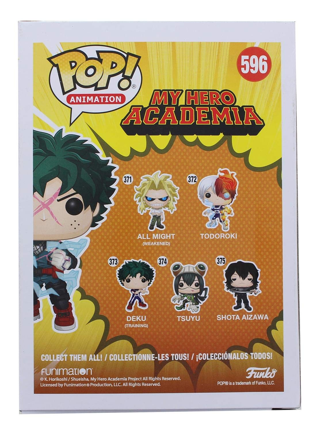 Funko My Hero Academia Deku Full Cowl POP! Vinyl – Glow-in-the-Dark EE Exclusive, 4.25-inch Figure
