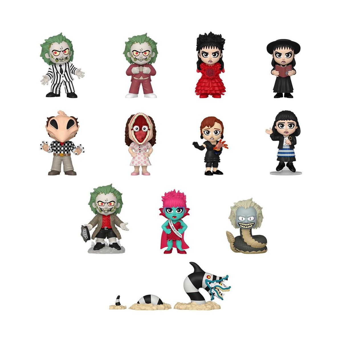 Funko Mystery Minis: Beetlejuice – Random Blind Box Collectible Vinyl Figure