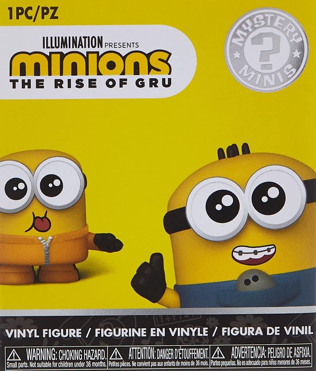Funko Mystery Minis: Minions Rise Gru Multicolor Toy Figure | Collectible Funko Figure