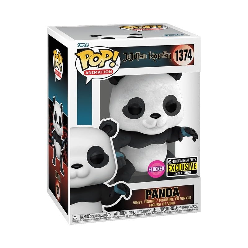 Funko Pop! Animation Panda (Flocked) Vinyl Figure – Jujutsu Kaisen Collectible