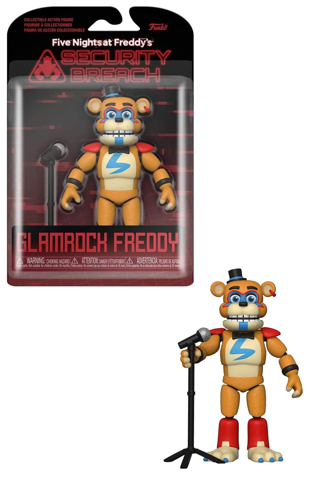 Funko POP! Glamrock Fred – Five Nights at Freddy's: Security Breach (5.5in) Multicolor Figure