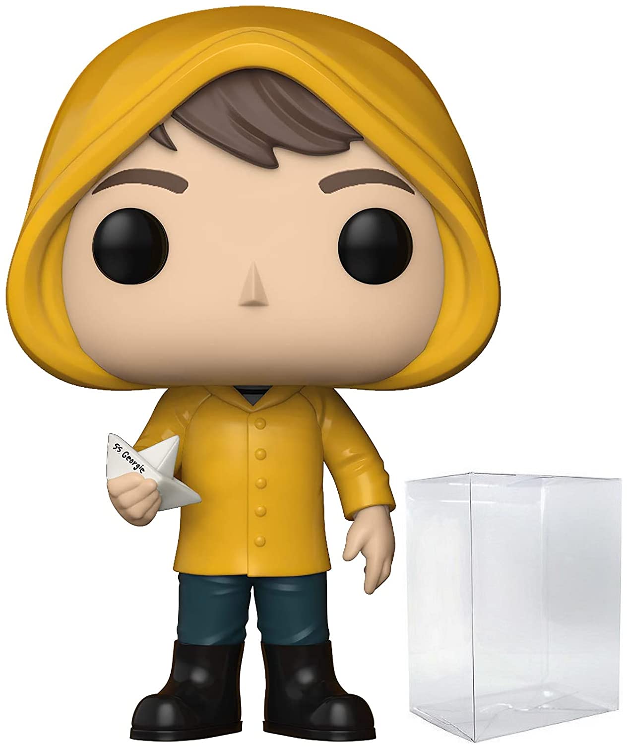 Funko POP Georgie Denbrough with Boat - It 3.75in Figure + Box Protector