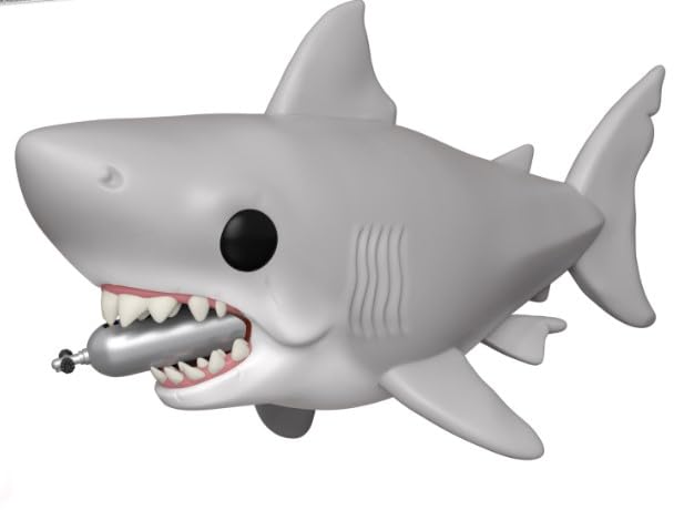 Funko Pop! Movies: Jaws – Jaws with Diving Tank 6-Inch Figure