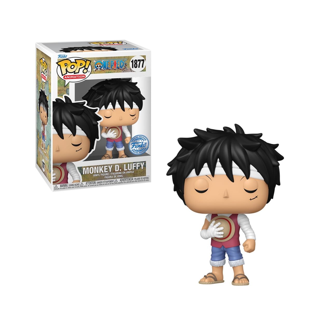 Funko Pop! One Piece Luffy in Marineford – Vinyl Figure Collectible