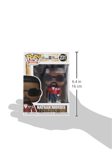 Funko Pop Rocks Boyz II Men Nathan Morris – Collectible Vinyl Figure | Official Merchandise