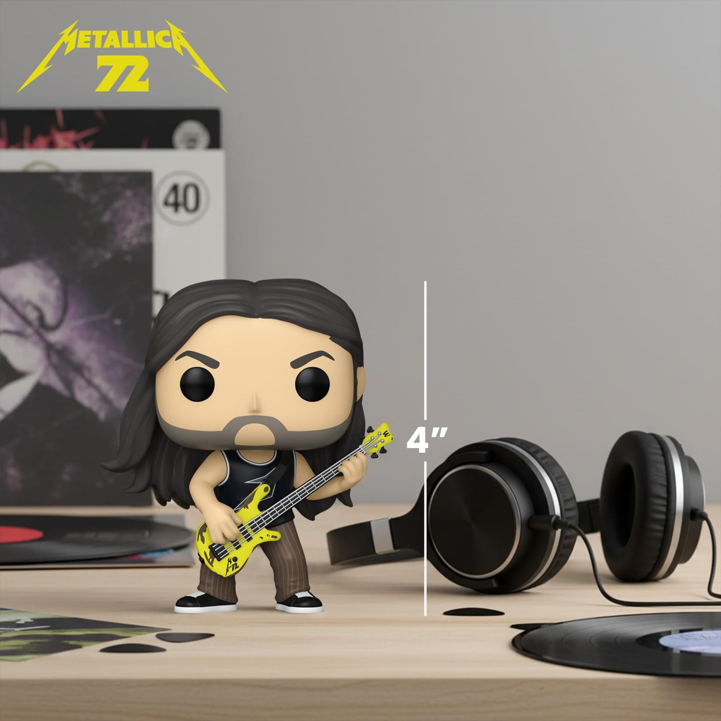 Funko Pop! Rocks: Metallica - Robert – 72 Seasons Vinyl Figure | Official Merchandise