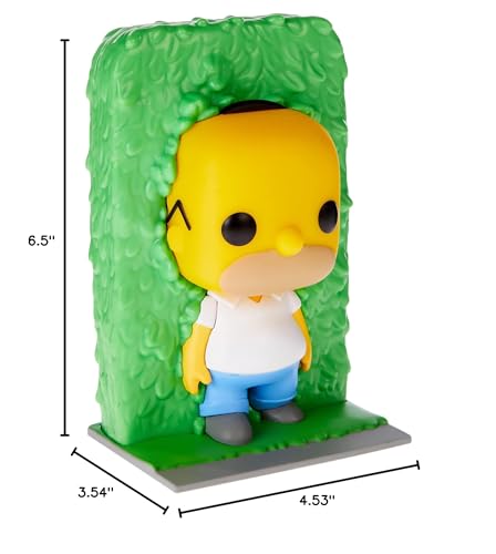 Funko Pop! The Simpsons Homer in Hedges Special Edition – Collectible Figure