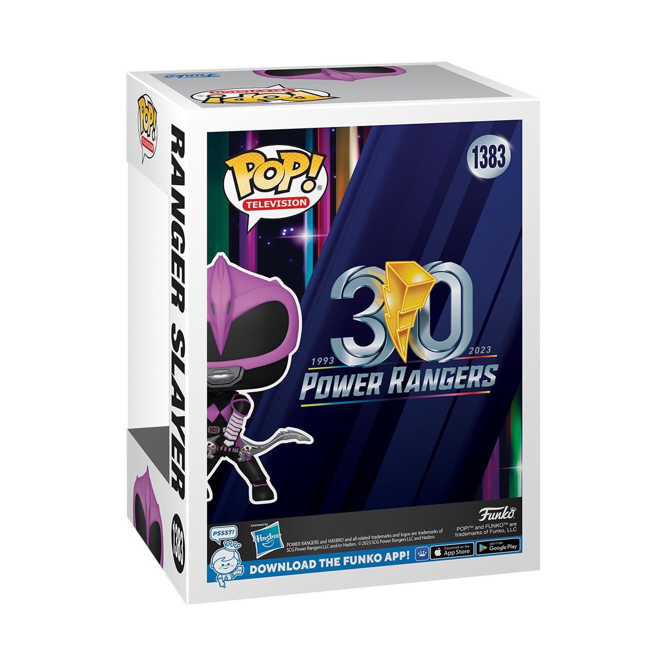 Funko Pop! TV Mighty Morphin Power Rangers Ranger Slayer 30th Anniversary PX Vinyl Figure – 4-Inch Collectible