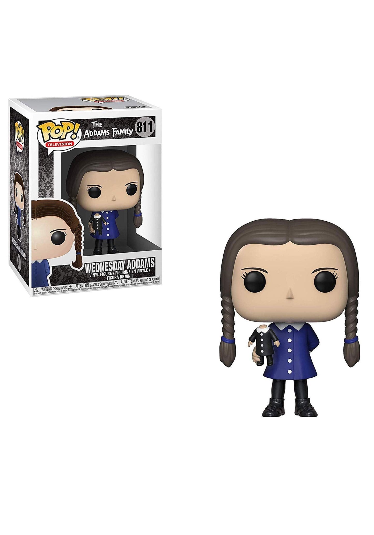 Funko Pop! TV: The Addams Family - Wednesday | Collectible Vinyl Figure by Funko