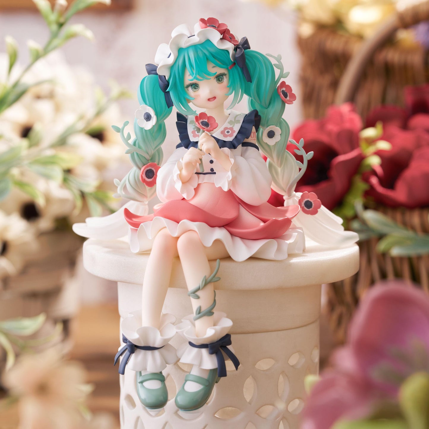 FuRyu Hatsune Miku Noodle Stopper Figure - Flower Fairy Anemone