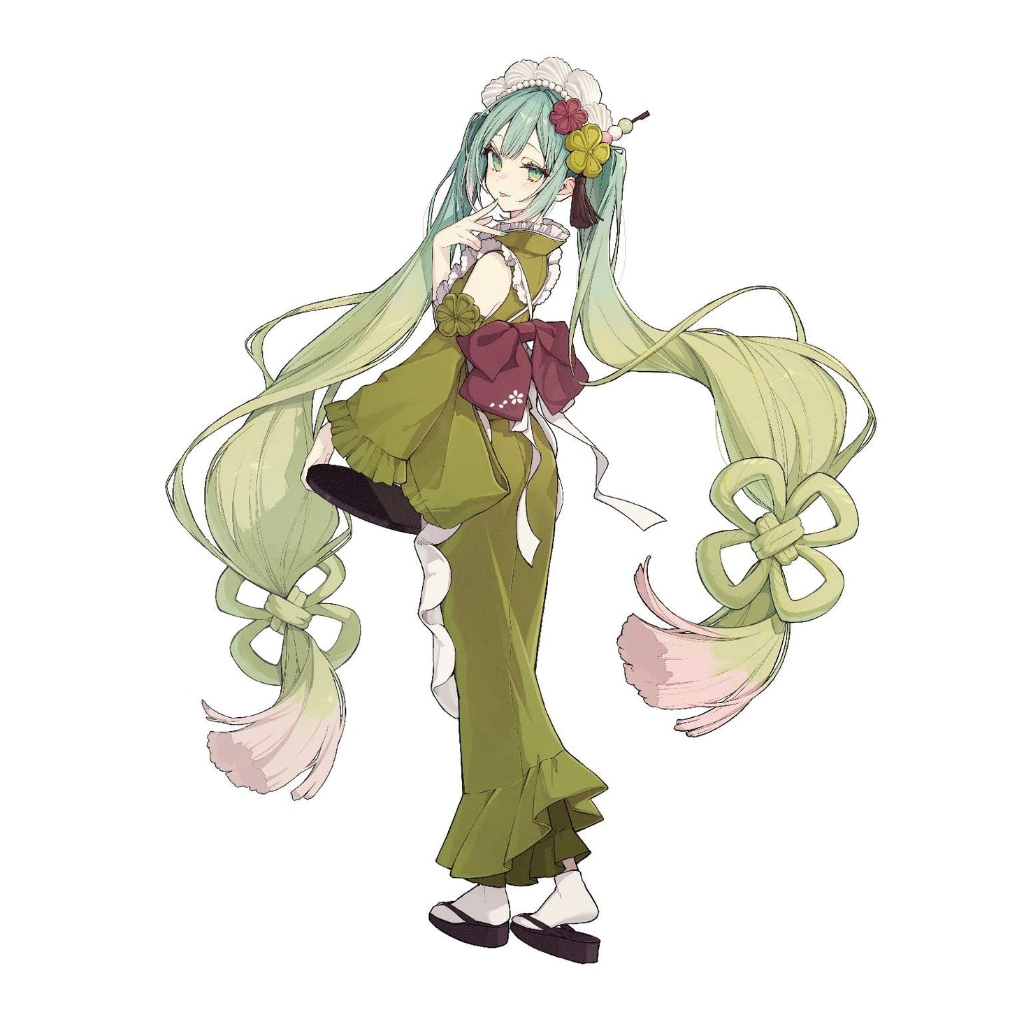 Furyu Hatsune Miku: Matcha Parfait Figure – Sweet Sweets Series, Multicolor