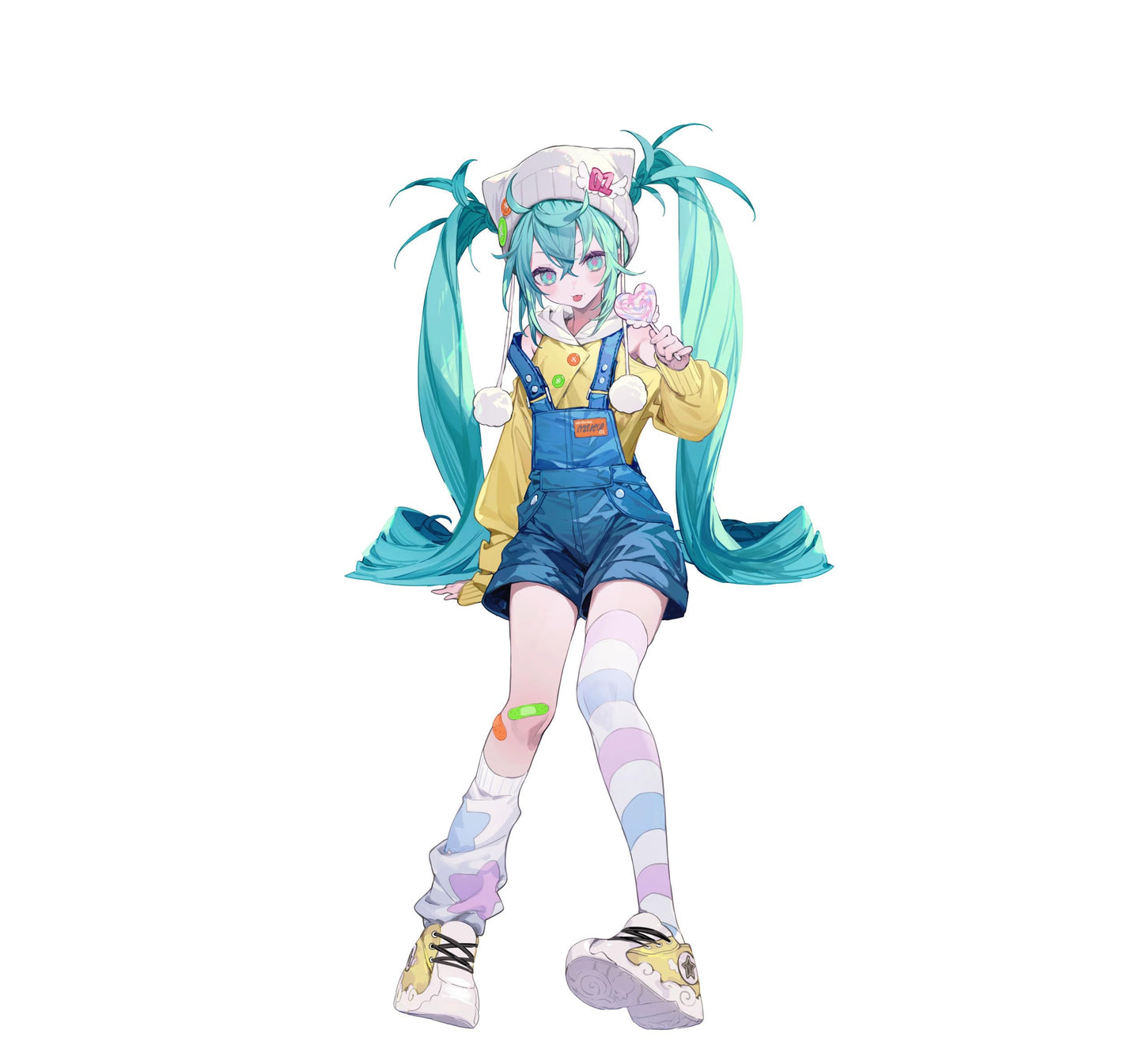 FuRyu Hatsune Miku Noodle Stopper Figure - Lollipop - Official Licensed Collectible