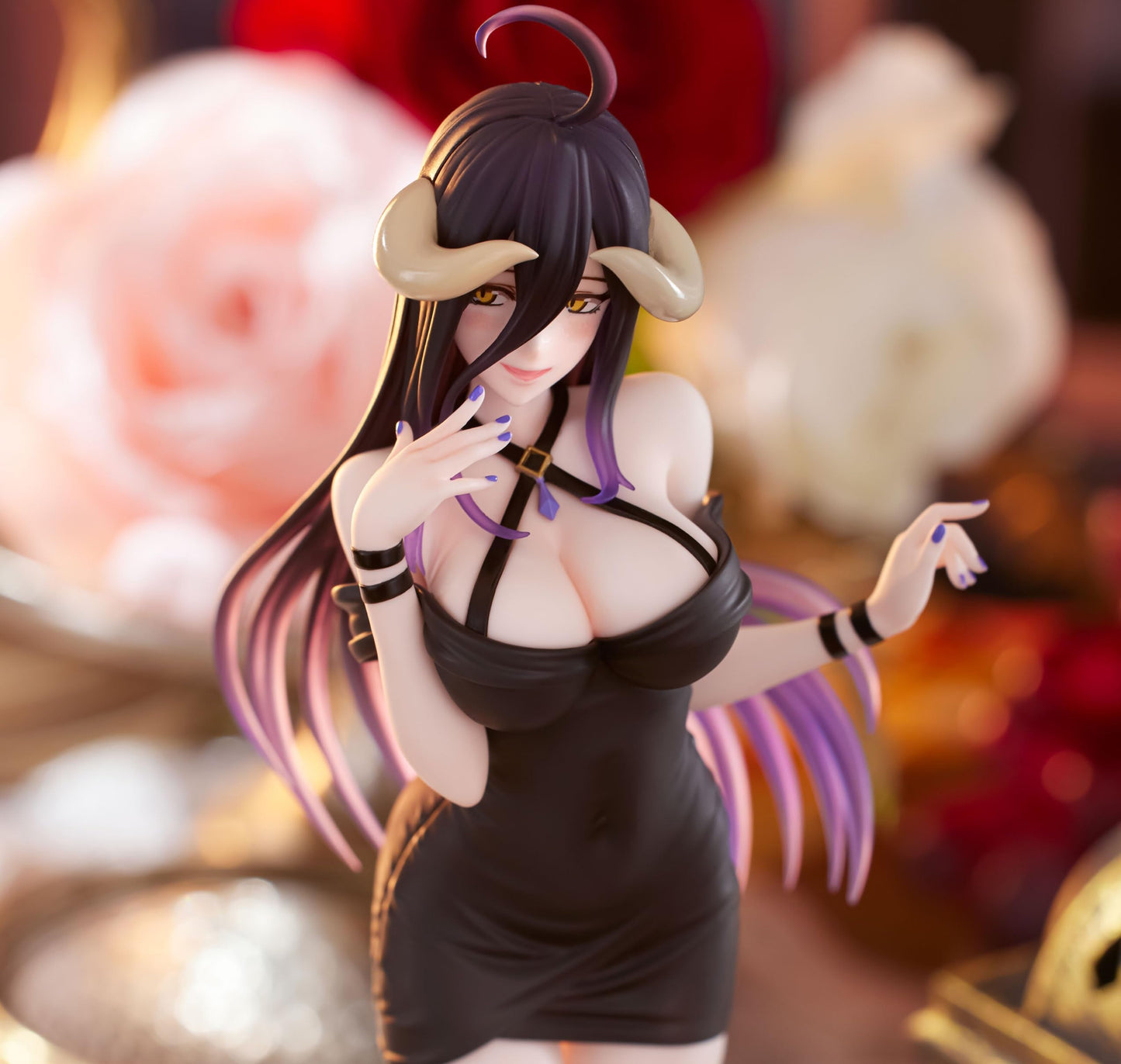 FURYU OVERLORD Trio-Try-iT Figure - Albedo Mini Dress Ver. | Official Licensed Collectible