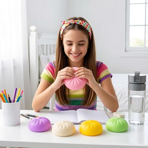 FUYUANLIEV Dumpling Squishy – Mystery Box Fidget Toy for Stress Relief (Green)