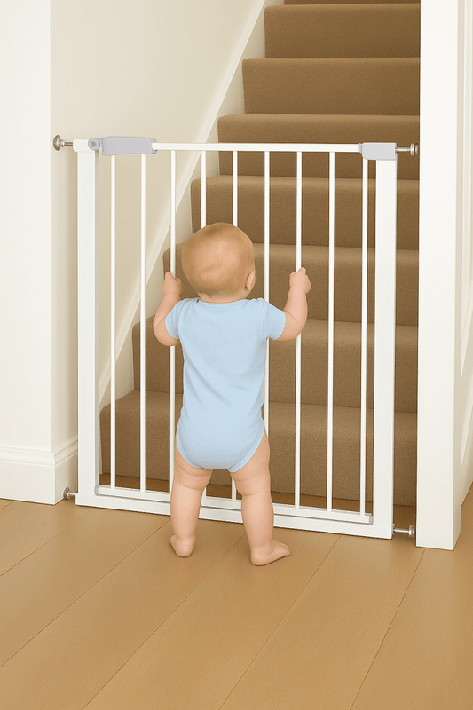 2x FYLO Baby Safety Stair Gate Pressure Fit Extra Wide