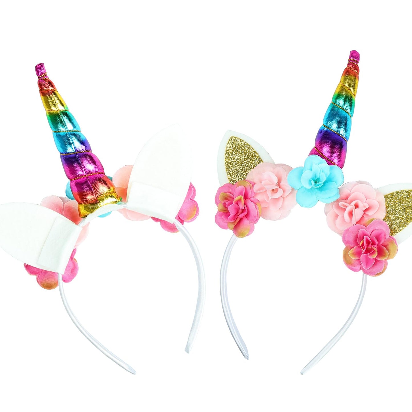 FYUVYRN Unicorn Headband – Glitter Horn Crown for Parties, Halloween & Cosplay