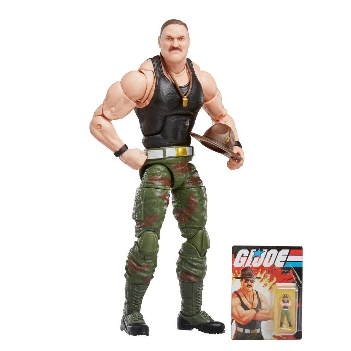 G.I. Joe Classified Series 6-Inch Sgt Slaughter Action Figure – Deluxe Poseable (HSF4555)