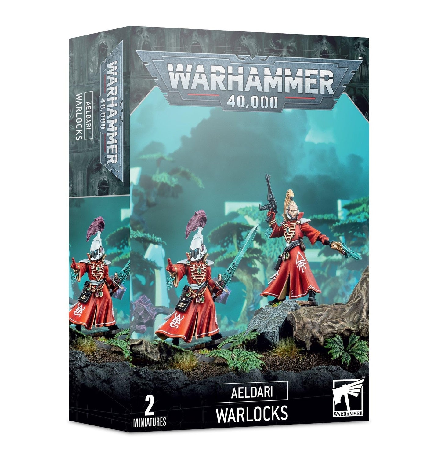 Games Workshop Warhammer 40,000: Aeldari Warlocks Miniature Kit (2022 Release)
