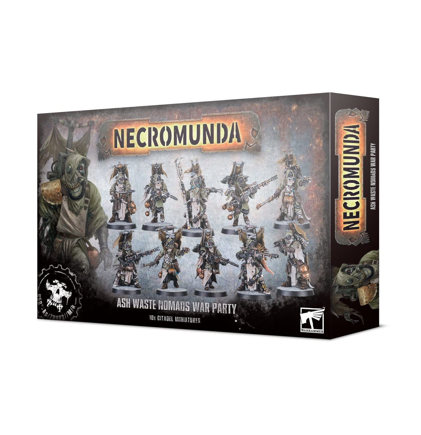 Necromunda: Ash Wastes Nomads War Party – Games Workshop | 96 Plastic Miniatures