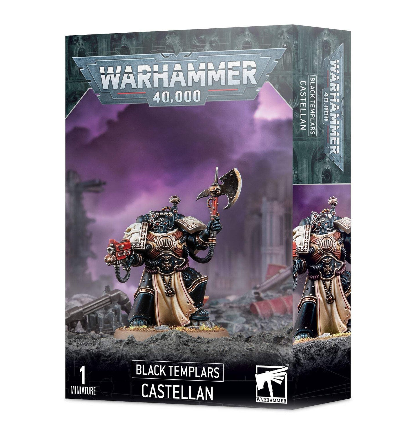 Games Workshop Warhammer 40,000 Black Templars Castellan – 9-Model Kit