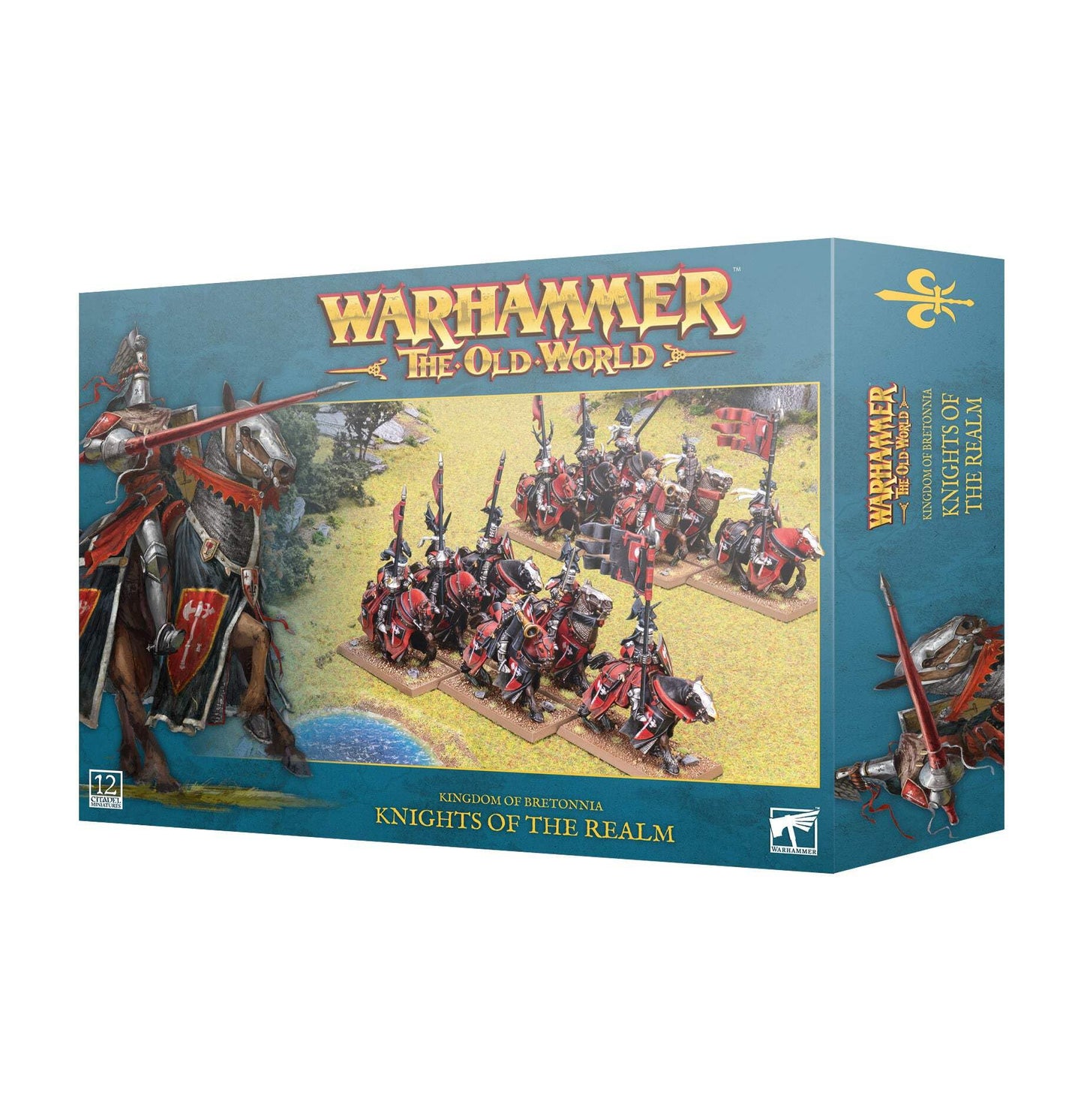 Warhammer The Old World Bretonnia Knights of the Realm / Knights Errant – 12 Mounted Heavy Cavalry | Games Workshop