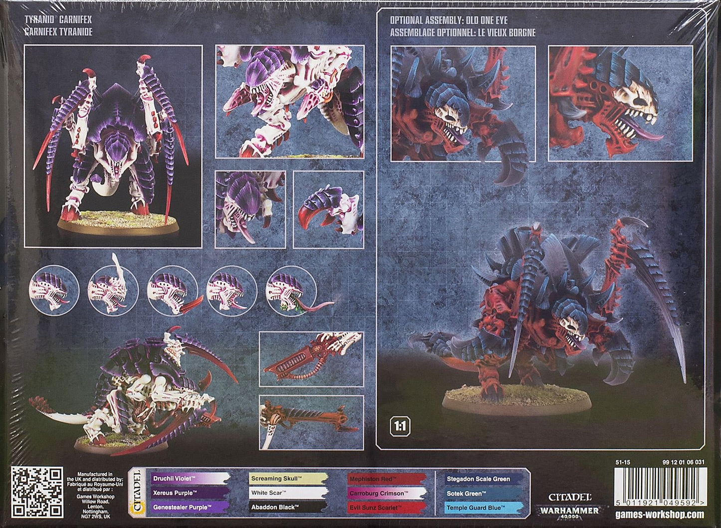 Warhammer 40,000 Carnifex Brood – Two Tyranid Monster Miniatures | Games Workshop