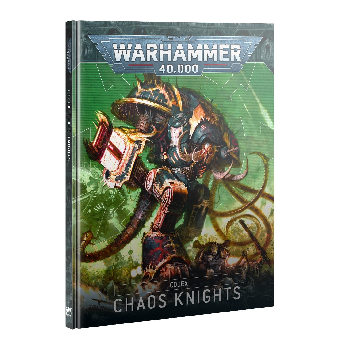 Warhammer 40,000 Chaos Knights Codex (10th Edition) – 104-Page Hardcover Rulebook | Games Workshop