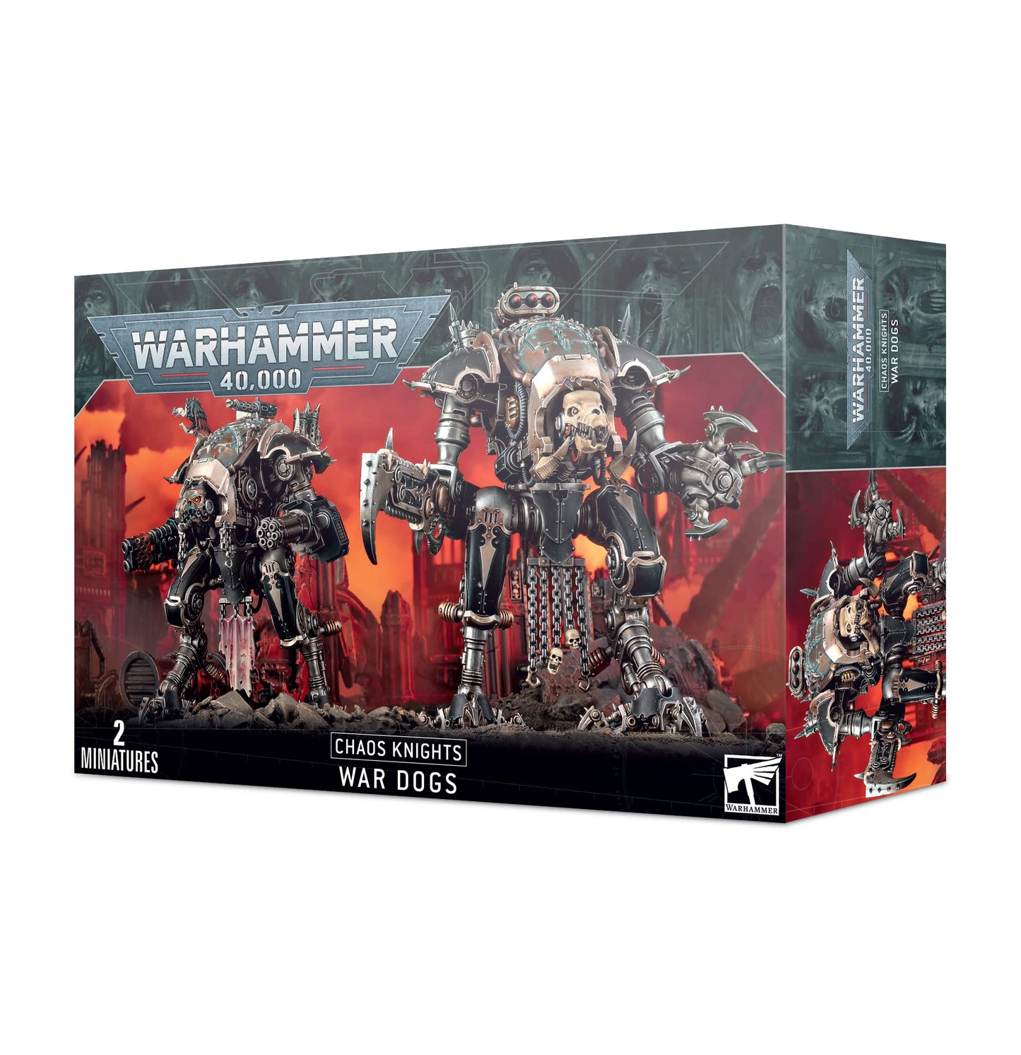 Chaos Knights: War Dogs | Warhammer 40,000 Miniatures by Games Workshop