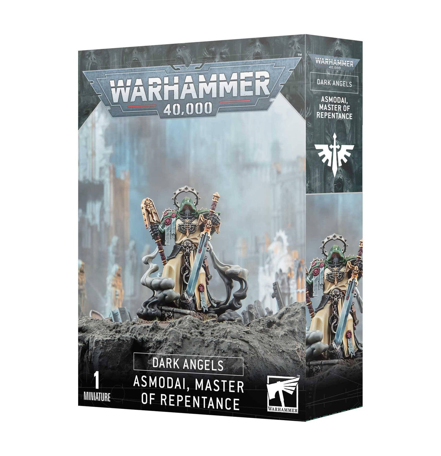 Dark Angels Asmodai Master of Repentance – Warhammer 40k Collectible Figure | Games Workshop