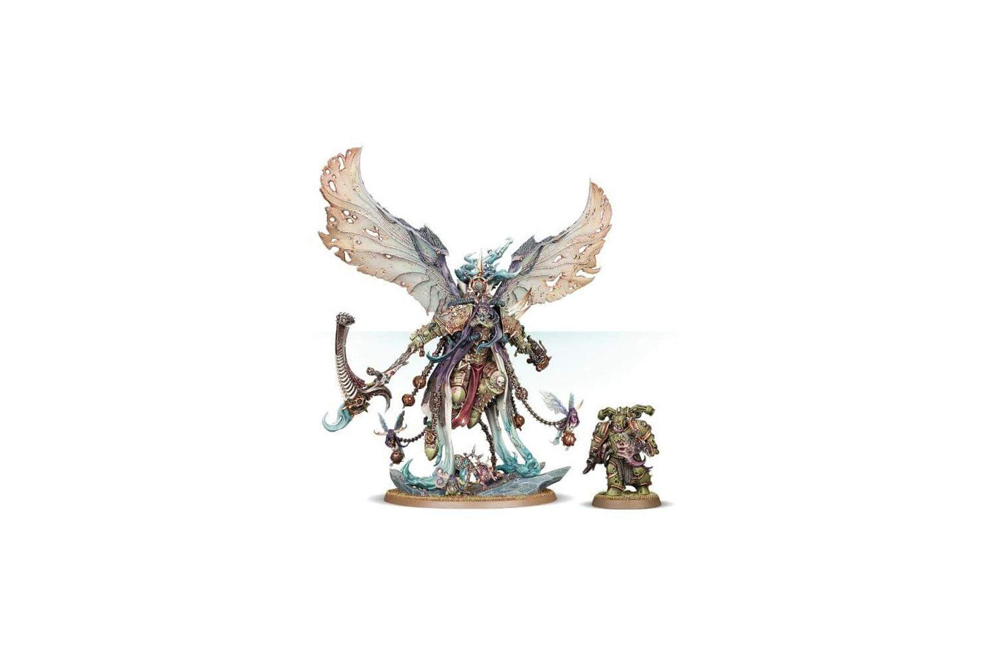 Games Workshop Death Guard Daemon Primarch Mortarion – Warhammer 40,000 Plastic Miniature